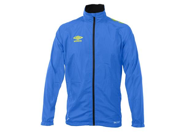 UMBRO UX-1 Woven Jkt Jr Blå/Gul 152 Vindjacka i microfiber 